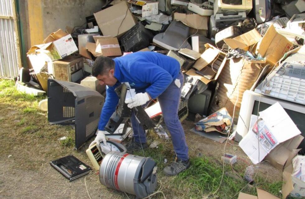 Arroyito separó residuos electrónicos por medio de una campaña