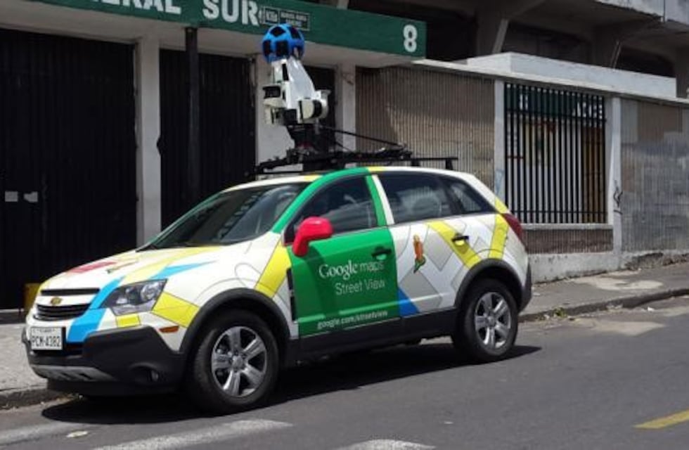 Calafate : vehículo de Google actualiza imágenes de localidad