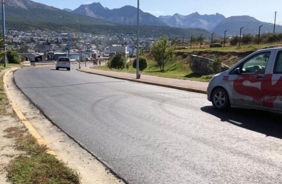 Quedó habilitada la circulación entre la rotonda del CADIC y el acceso al aeropuerto