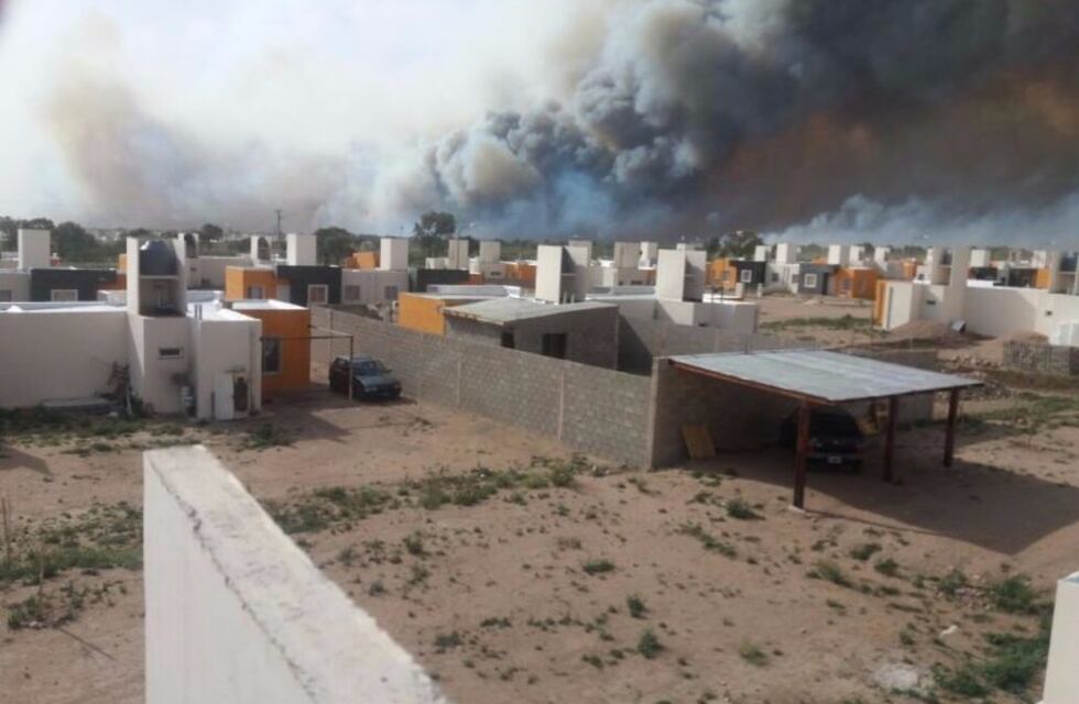 Barrios enteros tuvieron que ser evacuados por los incendios en San Luis