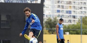 Fernando Gago, en duda para jugar ante Defensa y Justicia.