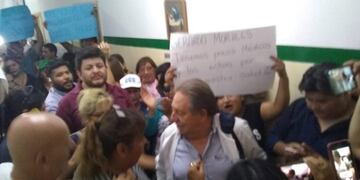Abrazo simbólico al hospital Orías, en Jujuy