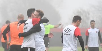 El ex Belgrano y Olimpo se reencontró con la red en su vuelta al club\u002E (@canoboficial)