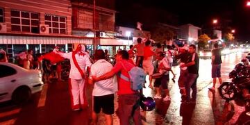 Festejos de River en Puerto Rico