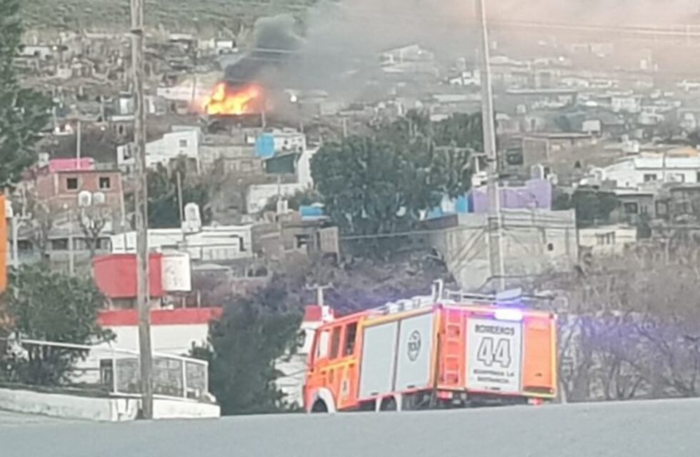 Incendio en la zona sur de la ciudad