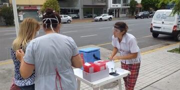 Comenzaron a vacunar a los mayores de 65 años de Mar del Plata (Foto: El Marplatense)
