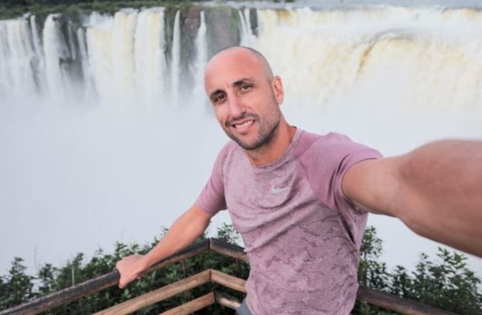 A través de un video, Ginobili invitó a conocer Cataratas del Iguazú