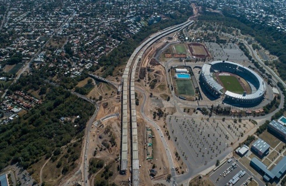 Circunvalación: habilitan media rotonda frente al Kempes