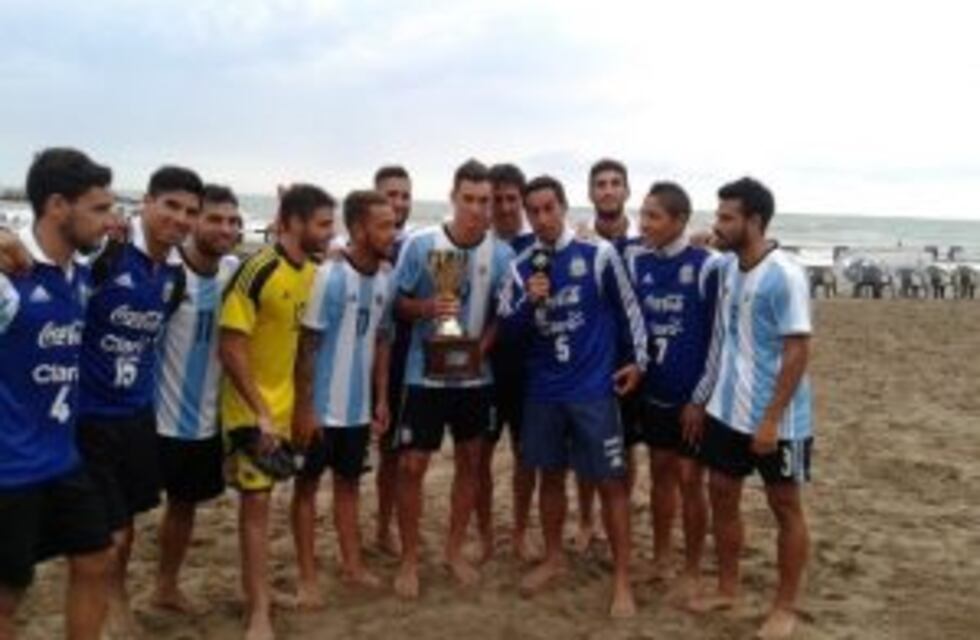 Argentina se consagró campeón de fútbol playa en Mar del Plata