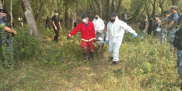 El cuerpo de Cristian