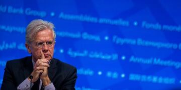 Gerry Rice, vocero del FMI. (AFP)