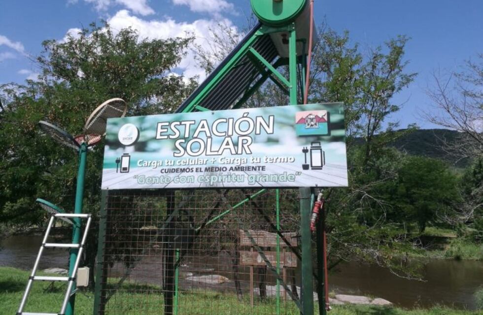 "Primera estación solar" para vecinos y turistas en San Antonio de Arredondo