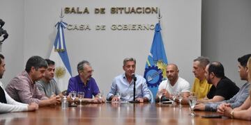 Arcioni informó sobre medidas por coronavirus