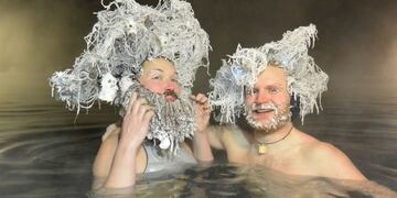 (Foto:Hair Freezing Contest)