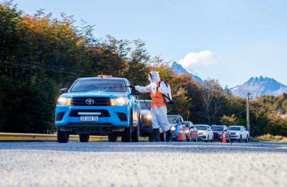 La Municipalidad de Ushuaia desinfectó más de 18 mil vehículos