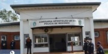 Estrablecimiento policial de Ap+ostols que puso en fuga a los ladrones y rescató a un chacalero asaltao\u002E