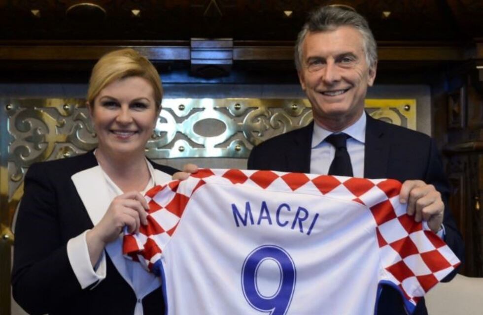 Mauricio Macri recibió a su par de Croacia en Casa de Gobierno