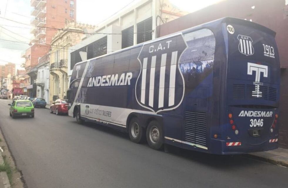 El plantel de Talleres ya se instaló en Santa Fe para enfrentar a Colón