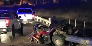 Un hombre perdió la vida a raíz del accidente\u002E
