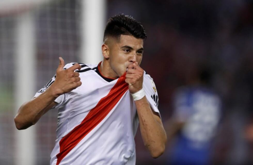 Entre tanto festejo, una mala para River: se desgarró Exequiel Palacios
