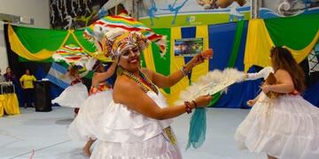 muestra comunidad brasileña