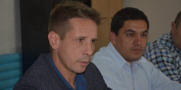 Gustavo Miras y el intendente Ojeda (foto gentiliza prensa municipalidad de Malargüe)