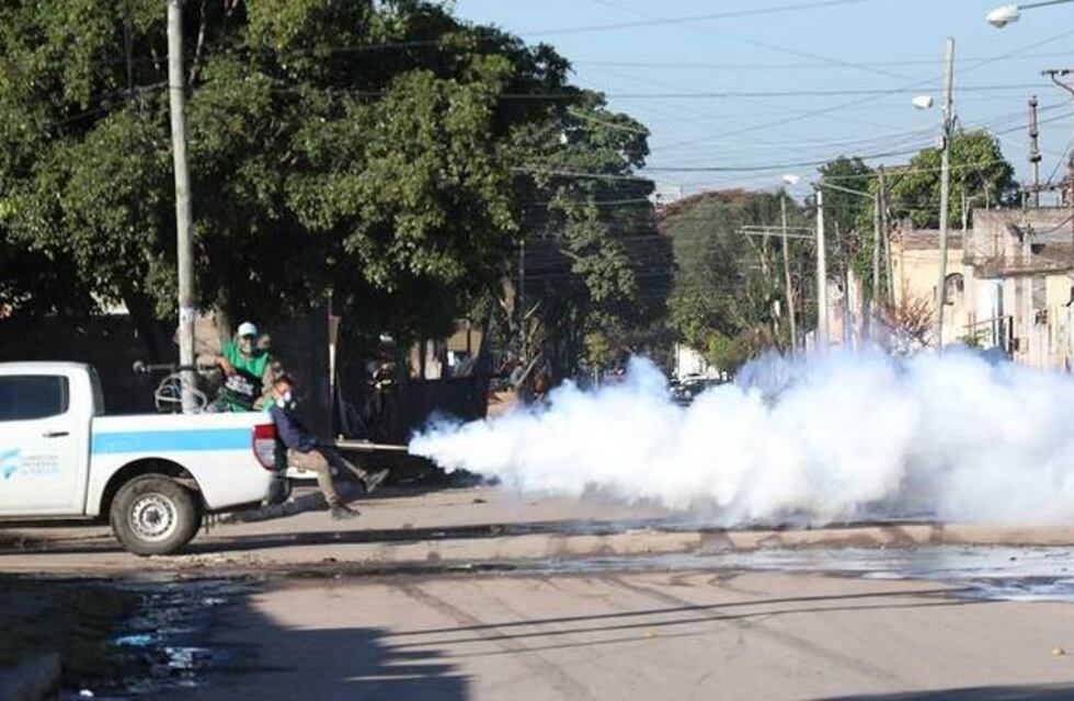 Barrio Juan XXIII: realizaron un megaoperativo contra el dengue