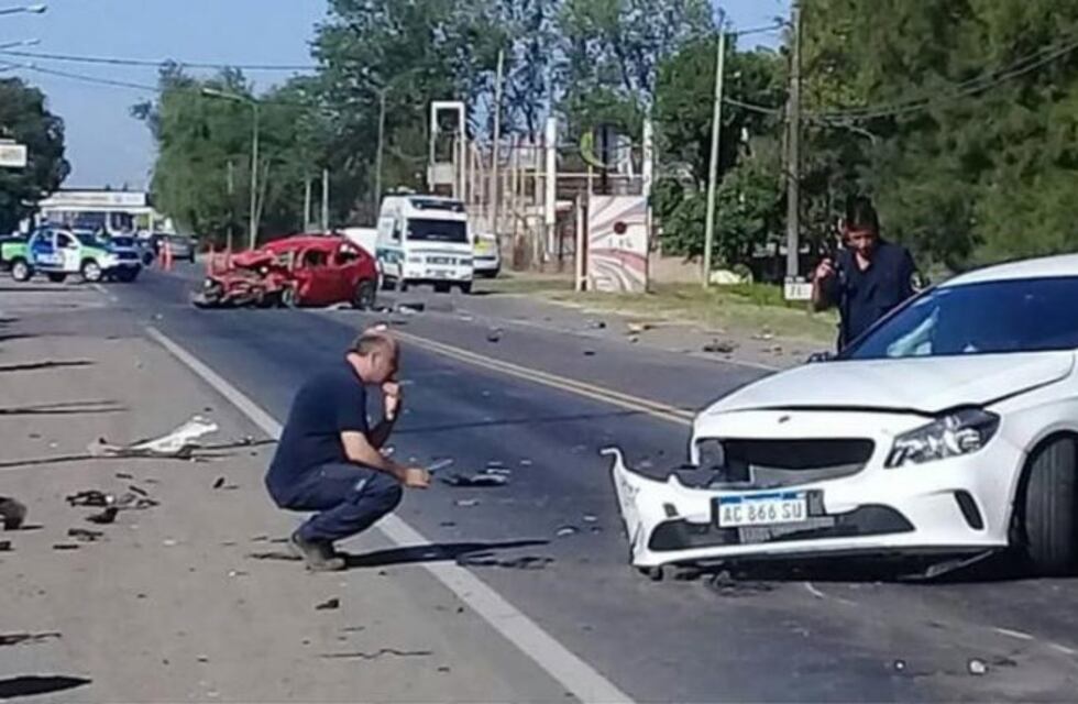 Accidente y muerte en la Ruta 188