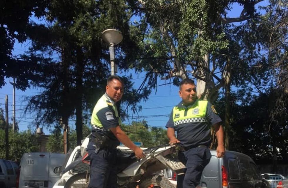 La policía encontró su moto, lo agradeció en Facebook y se volvió viral