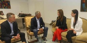 Quiroga tuvo un extenso diálogo con Vidal, una de las figuras más fuertes de Cambiemos\u002E