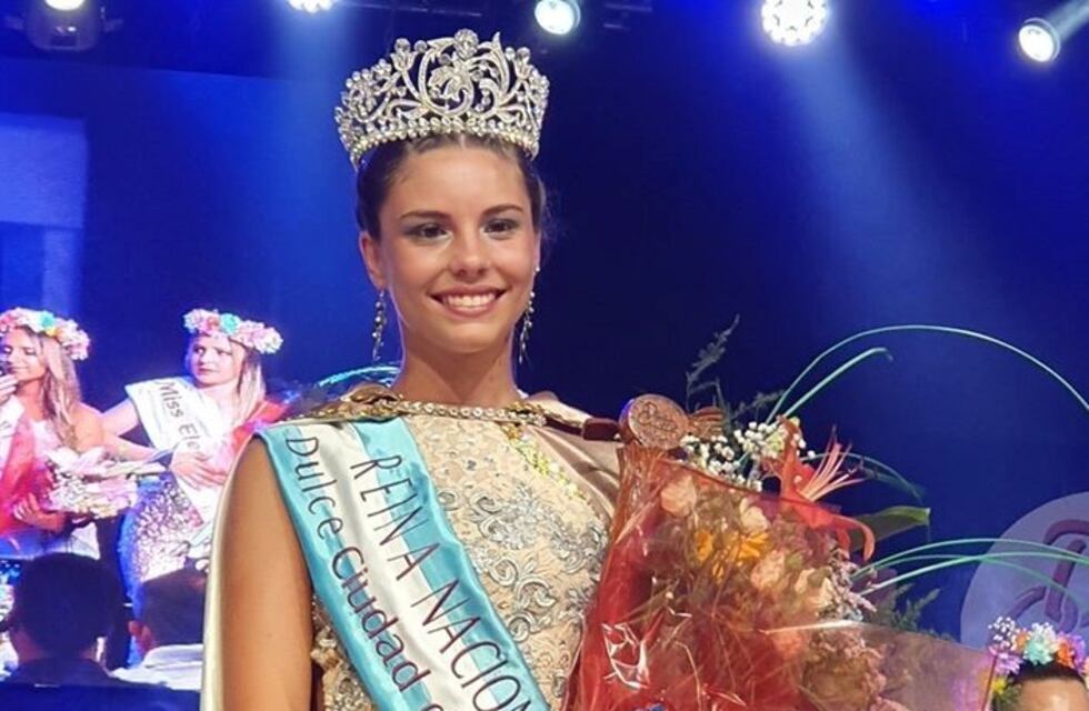 Dianela Brezzo es la reina nacional de la Dulce Ciudad del País