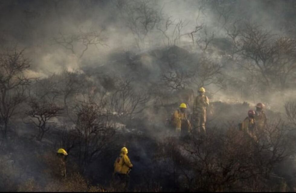 Bomberos controlaron el feroz incendio en TierrAlta: imágenes que impactan