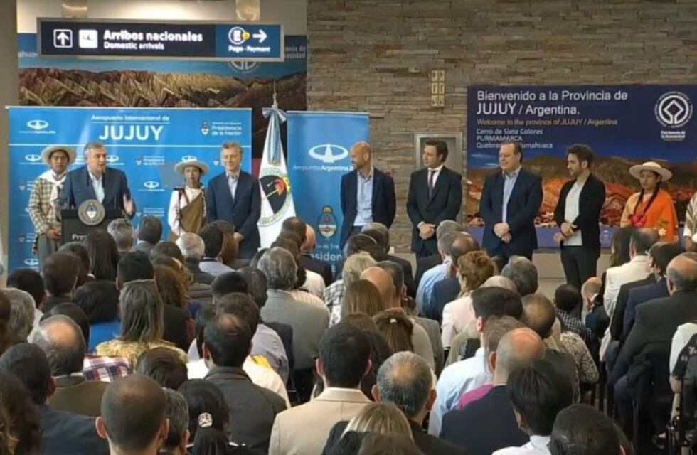 Inauguran obras de ampliación en el aeropuerto de Jujuy