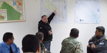 Las autoridades provinciales coordinan acciones con diferentes organismos\u002E (Prensa Gobierno)