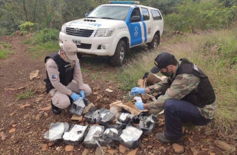 Abandonaron en la costa del Paraná una carga de batería de celulares