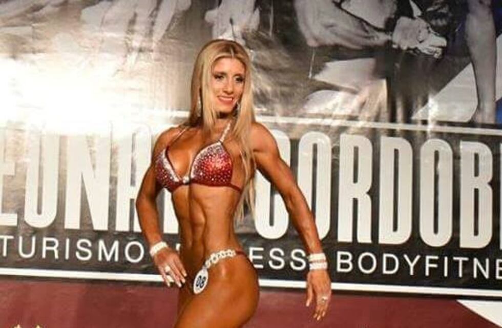La riocuartense Natalia Chico ganó en la Copa Mercosur de fisiculturismo