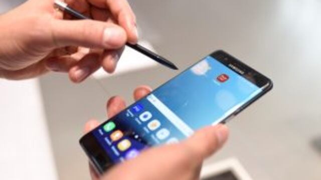 ARCHIVO - Fotografu00eda tomada al Samsung Galaxy Note 7 el 02/09/2016. Con la retirada del smartphone del mercado, la empresa surcoreana sufriu00f3 un golpe sin parangu00f3n en el sector. Primero, unos 2,5 millones de aparatos tuvieron que ser sustituidos en todo el
