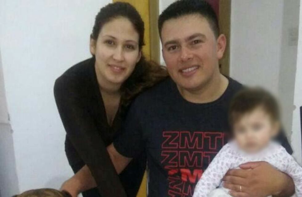 La sentida despedida de la mujer del policía que murió en un choque