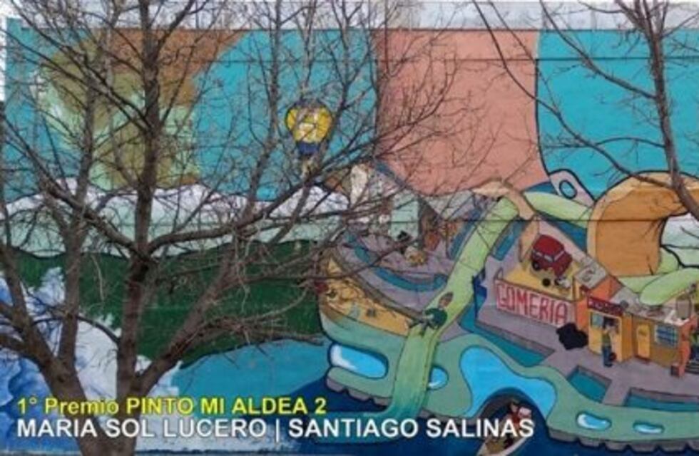 Dieron a conocer los ganadores del concurso de murales
