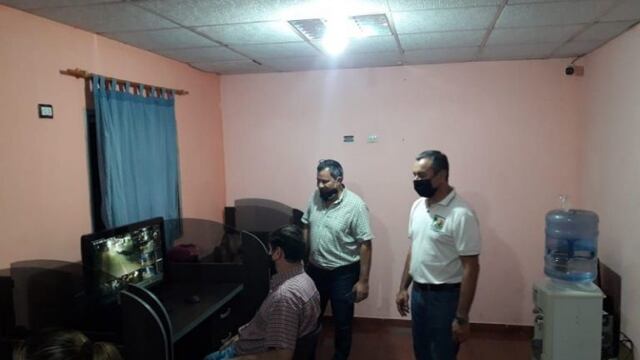 Eldorado: el intendente Fabio Martínez visitó la base del Centro Integral de Operaciones 911