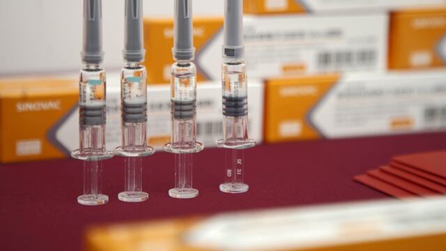 Coronavac, la vacuna china del laboratorio Sinovac (Bloomberg)