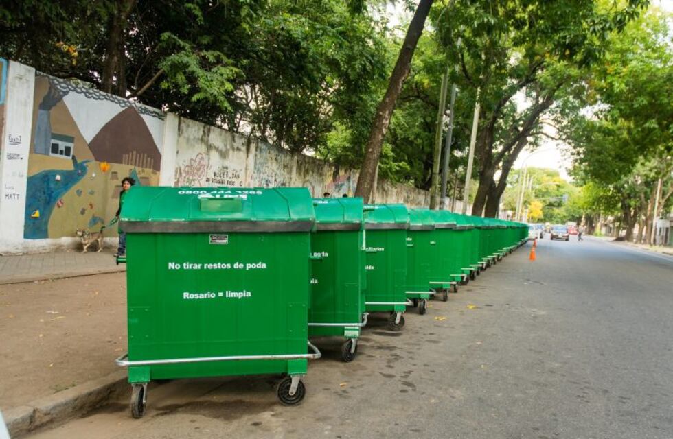 Avanza el reemplazo de contenedores metálicos por los de plástico: colocaron 130 nuevos