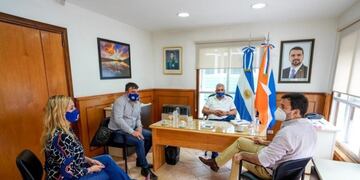 Trabajos en conjunto Gobierno y Municipalidad