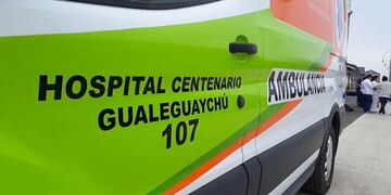 Ambulancia Hospital\nCrédito: Hosp\u002E Gchú