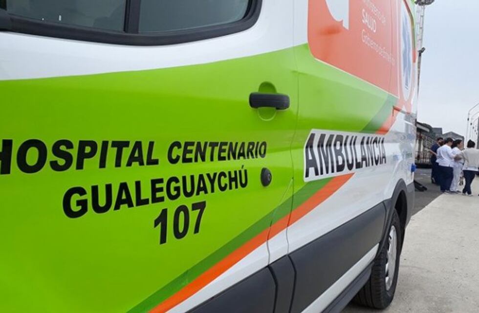 Operativo ablación en hospital centenario tras un accidente en ruta 20