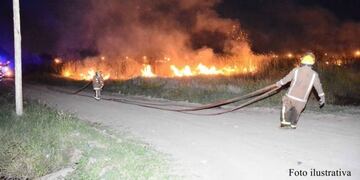 Incendio en Empedrado