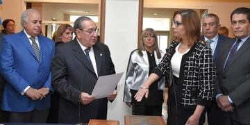 El acto se realizó en el Poder Judicial\u002E