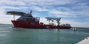 El buque que realizó la búsqueda del submarino ARA San Juan\u002E