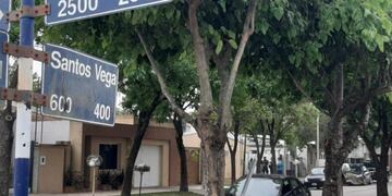 Escena del crimen en VIlla del Parque