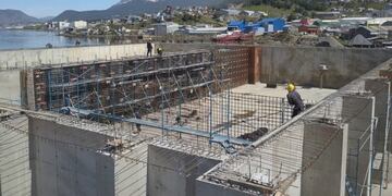 Planta de tratamiento de efluentes cloacales - Ushuaia\u002E